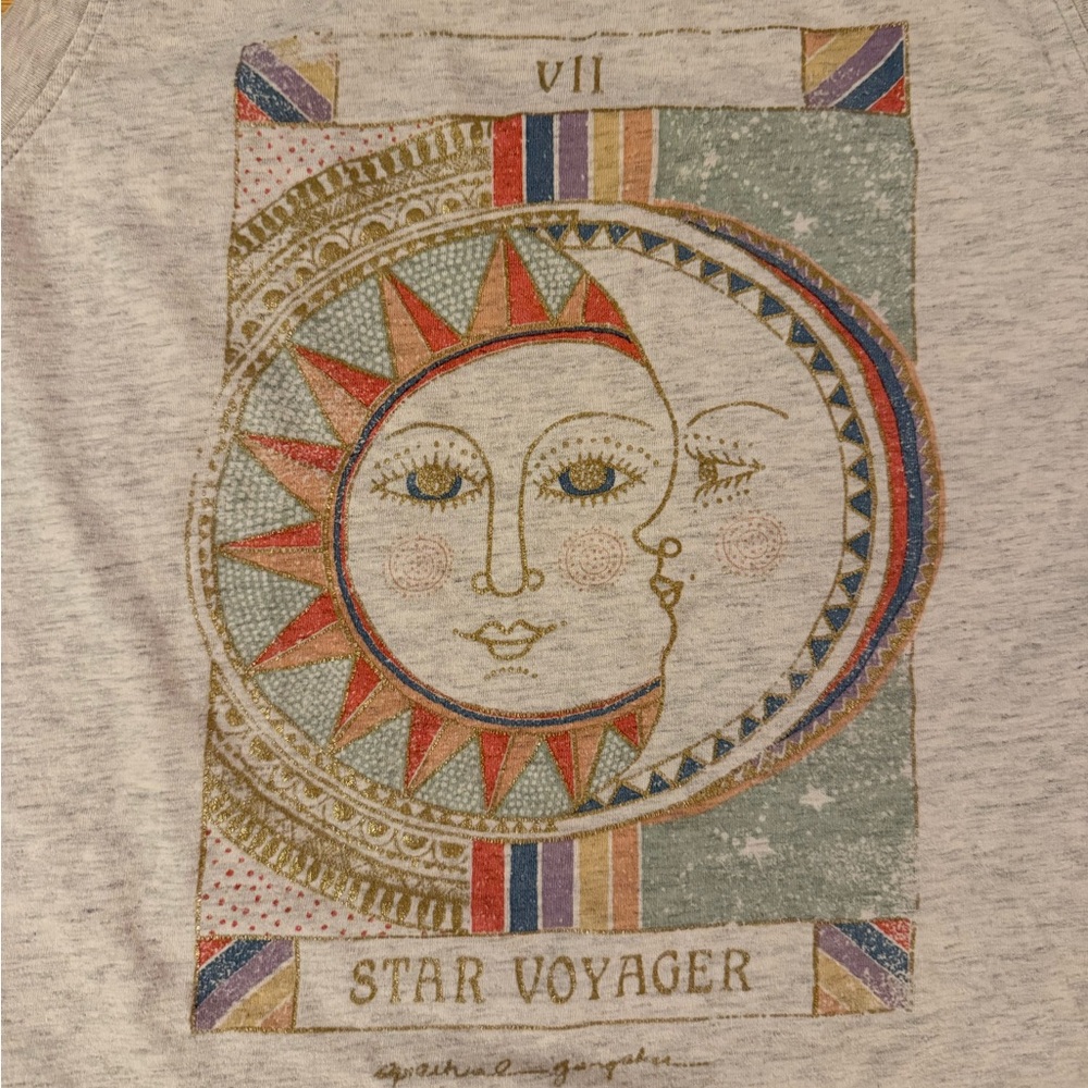 SPIRITUAL GANGSTER Star Voyager Boxy Crop Graphic Tank - Picture 6 of 6